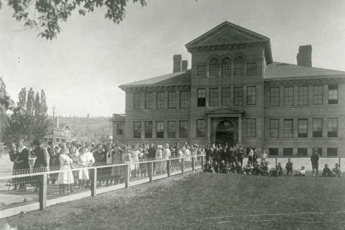 Stuart Wook School - 1906 Courtesy Kamloops Museum Association
